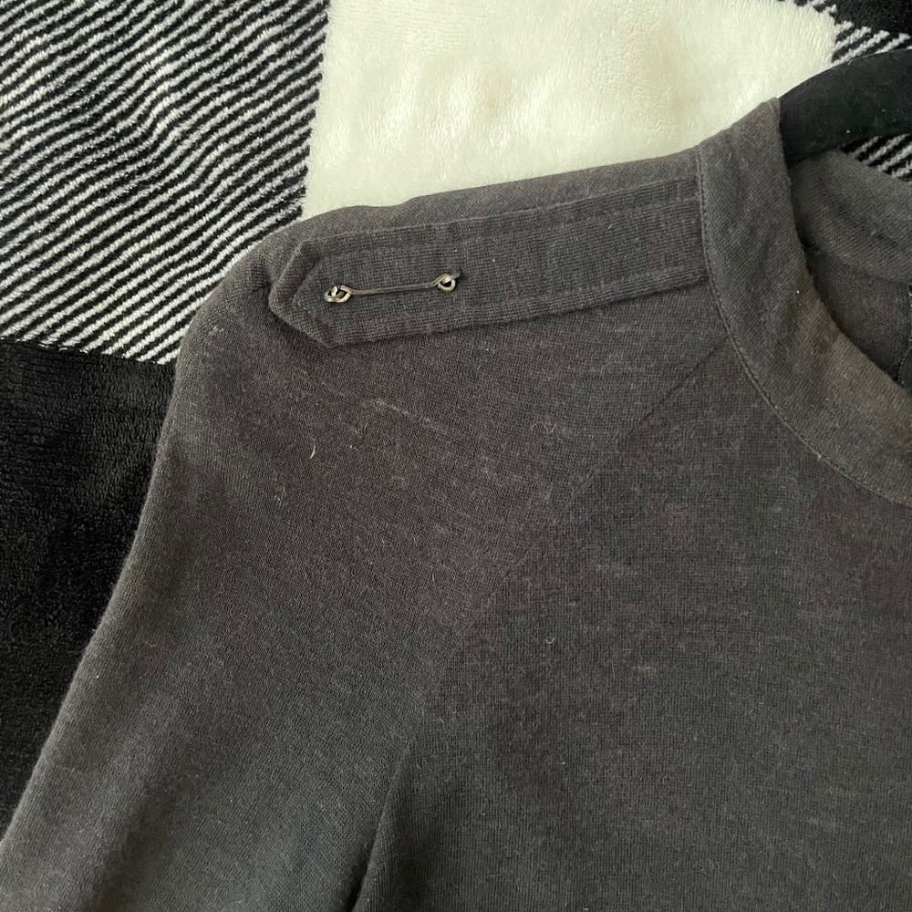 Vintage Sonia Reykiel Black Wool Sweater Dess